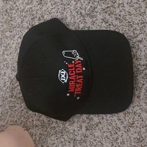 Dairy Queen Miracle Treat Day Embroidered Snap-on Black Hat